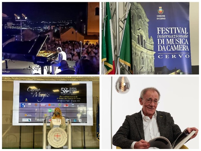 Cervo: 58ª edizione del Festival di musica da camera, Cha &quot;Il fiore all'occhiello della nostra estate&quot; (Foto e Video)