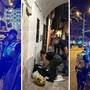 Sanremo, notte di controlli per la polizia municipale: daspo urbano per un uomo, multe per abbandono di rifiuti (Foto e video)