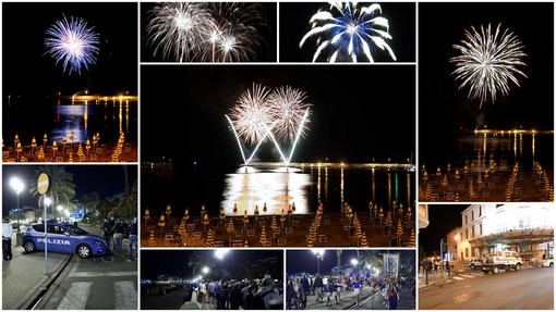 Sanremo: con lo show dei fuochi d'artificio terminano i tre giorni della Festa dello Sport (Foto)