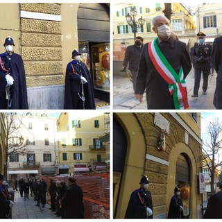 Imperia celebra la 'Giornata della Memoria', Scajola: 'Per non dimenticare tutte le vite trucidate in modo atroce' (Foto e video)