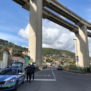 Imperia: cadono calcinacci dal viadotto della A10, la causa potrebbe essere riconducibile ai lavori