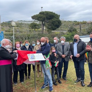 Santo Stefano al Mare, i giardini del belvedere intitolati alla memoria di suor Giacoma Coltrini: la sua vita rivolta ai bimbi e agli anziani (foto)