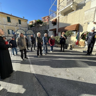 Sanremo: commemorate le vittime della rappresaglia nazista a Poggio del 1944 (foto e video)