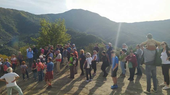 Bajardo: più di 80 persone alla 'Camminata tra gli ulivi 2022' di domenica scorsa (foto)