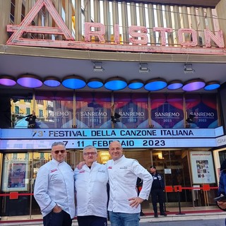 Sapori di Liguria al Festival con gli chef Giuseppe Colletti, Gabriele Gianotti e Salvatore Campobello.