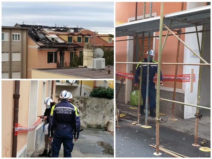 Diano Marina, potrebbe riaprire oggi pomeriggio l'aurelia chiusa dopo l'incendio di martedì