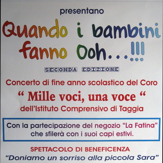 Taggia: domenica concerto di fine anno per il coro &quot;Mille voci una voce&quot;