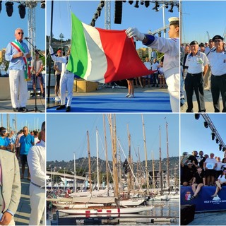 Vele ammainate sul ventiquattresimo raduno, gli yacht d'epoca salutano Imperia (foto e video)