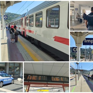 Imperia, primo giorno del Green pass obbligatorio sui treni a lunga percorrenza: controlli in stazione e nessun disagio (foto e video)