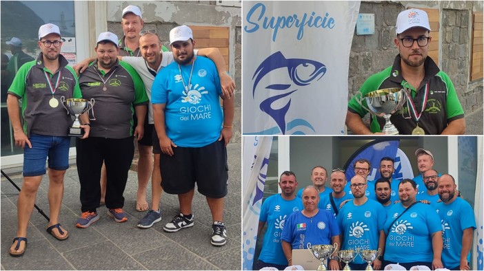 Fishing Trophy Sanremo, vittoria di Vito Spinelli ai &quot;Giochi del mare 2023&quot;