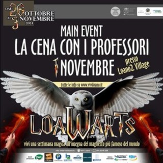 Incantesimi e magie a tavola con la Cena Animata di &quot;LoaWarts&quot;: appuntamento venerdì 1 novembre