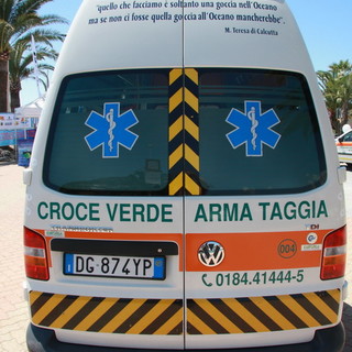 Lettera di ringraziamento di un lettore al personale del 118 e della Croce Verde Arma Taggia