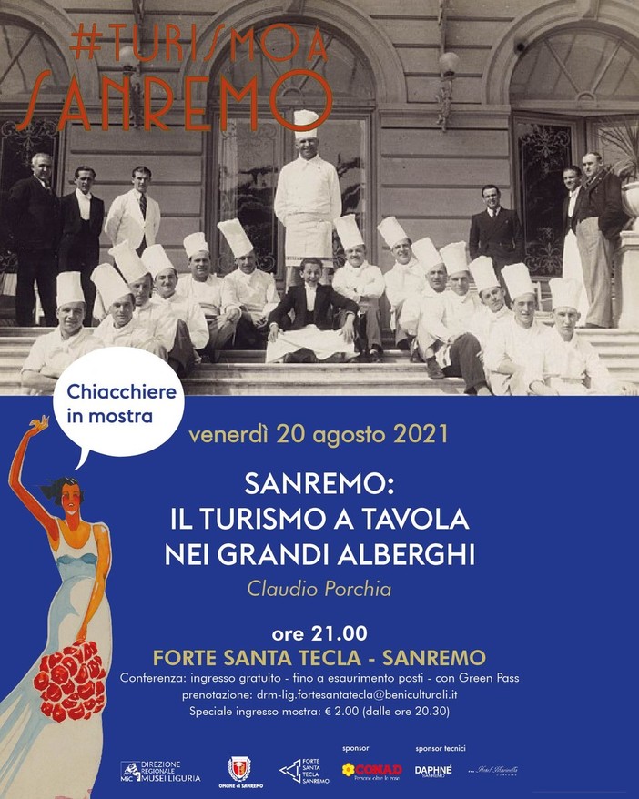 Sanremo Santa Tecla: il turismo a tavola nei grandi alberghi a cura di Claudio Porchia