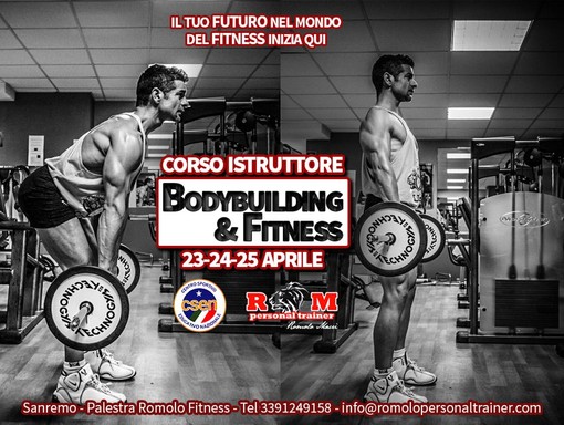 Con il Personal Trainer Romolo Macrì il Corso di Istruttore Bodybuilding &amp; Fitness