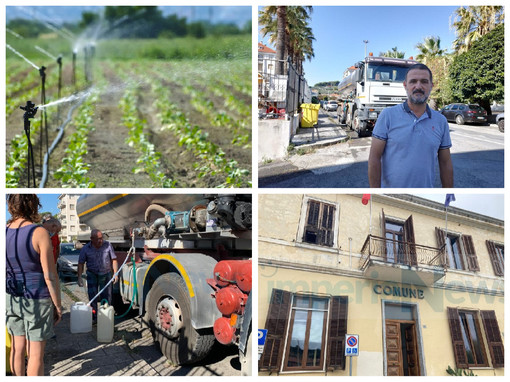 San Bartolomeo al Mare, ordinanza del sindaco Urso per razionalizzare l'acqua: &quot;Cerchiamo di risolvere i problemi dei comuni vicini&quot;