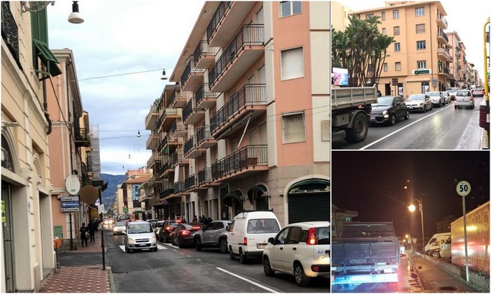 Lavori a Nervia, traffico in tilt tra Bordighera e Ventimiglia (Foto)