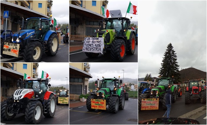 Canzoni, fiori e trattori. La protesta del riscatto agricolo arriva a Sanremo