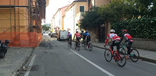 Diano Marina: dopo l'incendio riapre l'Aurelia in via Generale Arduino (foto)