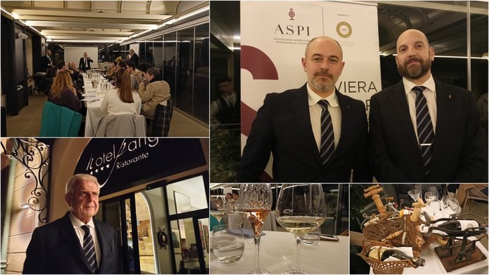 Bordighera, aspiranti sommelier: l’hotel Parigi ospita il corso di I livello di Aspi Riviera dei Fiori (Foto e video)