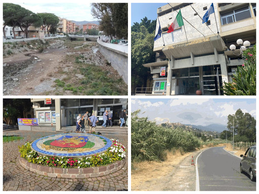 Diano Marina, al via i lavori di sistemazione dell'argine sinistro del torrente Evigno e l'asfaltatura di via Calderina