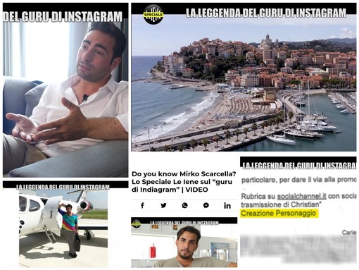 “Do you know Mirko Scarcella?” Nello speciale delle Iene Imperia fa da sfondo a un'avventura del discusso guru di Instagram