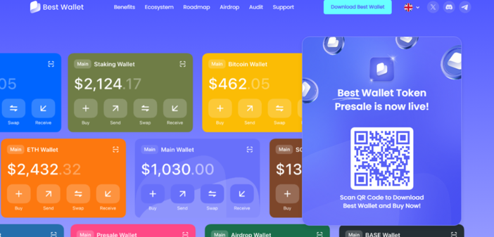 Al via la prevendita di BEST, il token del portafoglio Web3 Best Wallet