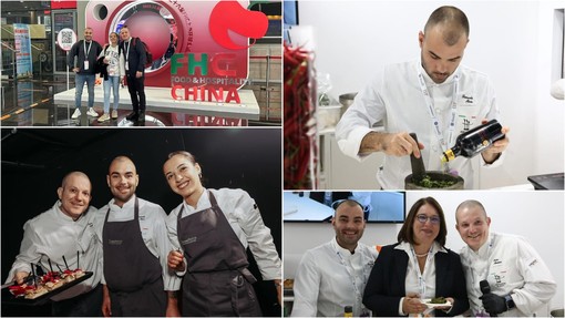Il ristorante &quot;Casa della Rocca&quot; di Dolcedo a Shangai per esportare la cucina italiana (foto)