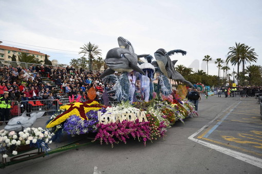 Il Corso Fiorito di Sanremo nel 2019