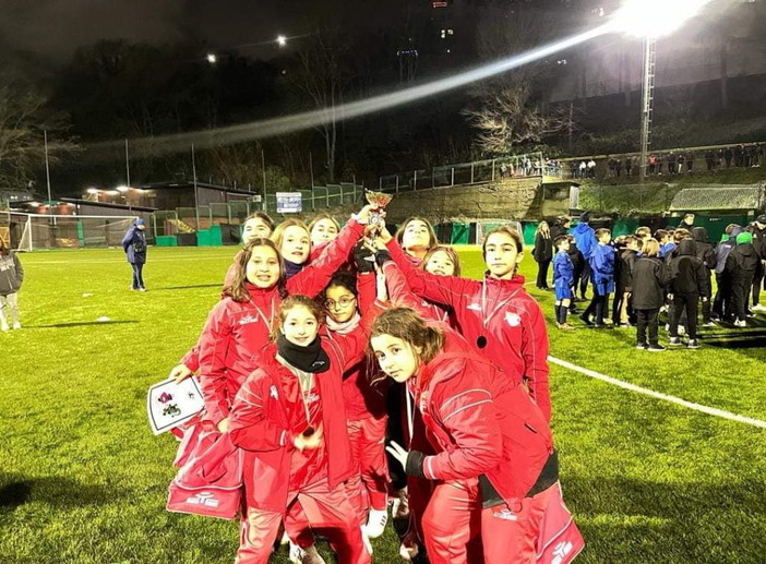 Calcio Femminile, 3° posto per le under 12 della Matuziana Sanremo al trofeo dell'epifania A.Baiardo