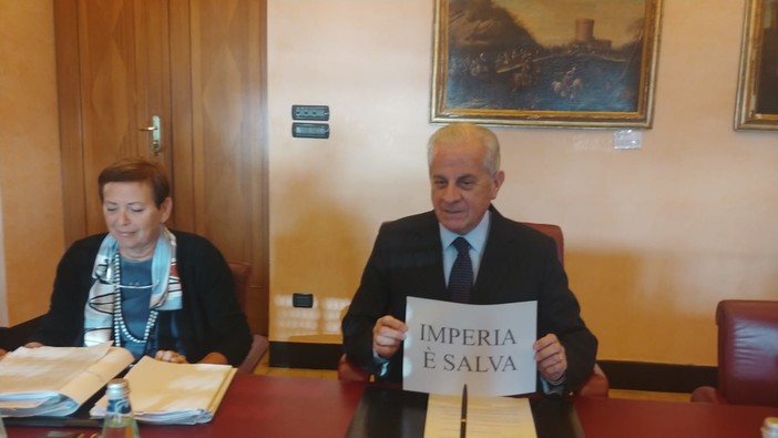 Imperia: La Corte dei Conti approva il piano di riequilibrio, Scajola &quot;La città è salva&quot; (foto e video)