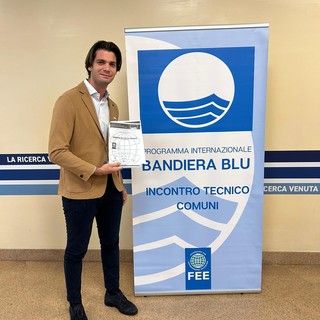 Sanremo, Il consigliere Bestagno a Roma per la Bandiera blu 2025: “Occasione per potenziare  il percorso intrapreso”