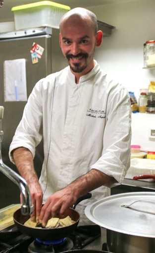 Lo chef Michele Nespoli