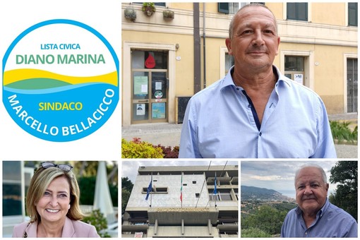 Diano Marina, il candidato a sindaco Bellacicco: &quot;Nella mia squadra competenza e senso civico, no alle colorazioni politiche&quot; e sul palacongressi, &quot;sono contrario, il lungomare va preservato&quot; (video)