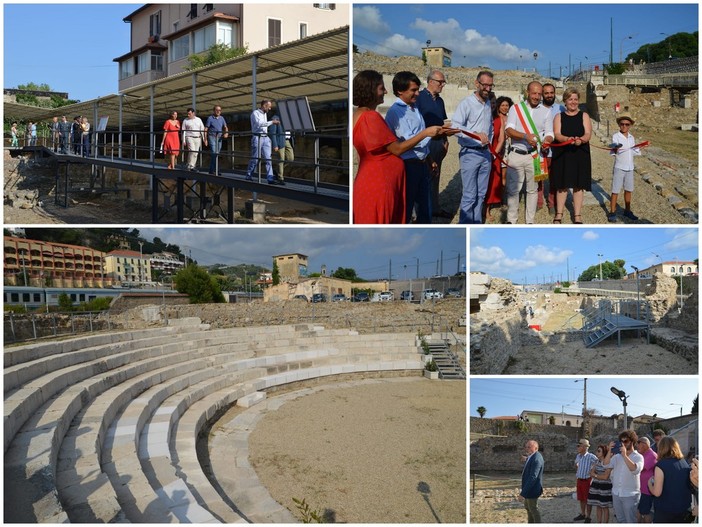 Ventimiglia: ecco il teatro romano di Albintimilium, oggi la cerimonia di presentazione e da domani apertura al pubblico (FOTO e VIDEO)