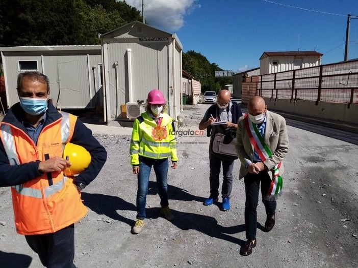 Sopralluogo al cantiere del Colle di tenda del sindaco di Limone Riberi: &quot;Soddisfatto per questa ripresa degli scavi, opera di fondamentale importanza per il territorio&quot; (foto e video)