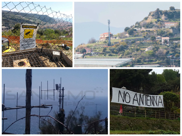 Ventimiglia: antenna a Peidaigo, procede l’opera sotto l’occhio di tre telecamere, il Sindaco scrive alla Soprintendenza