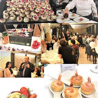 Sanremo la cucina con i fiori della chef Paola Chiolini affascina i partecipanti al seminario internazionale del Villaggio dei Fiori (Foto Gallery)