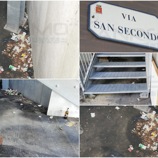 Ventimiglia: degrado e abbandono in via San Secondo, i residenti chiedono un tempestivo intervento di pulizia (Foto)