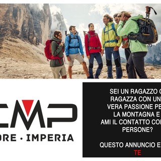 Ami la montagna? Il Cmp Store di Imperia cerca 1 figura da inserire in negozio, ecco come candidarsi