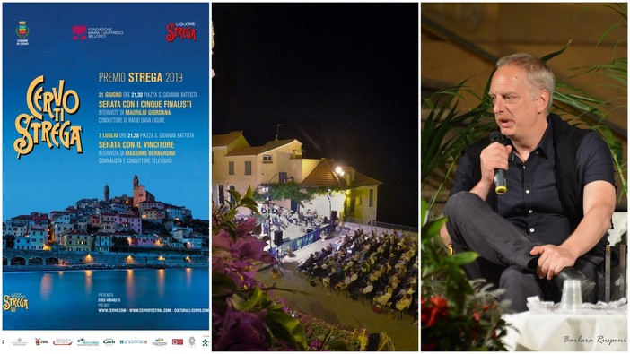 Dopo il 'Premio Strega' 2019 lo scrittore Antonio Scurati domenica sarà ospite a Cervo