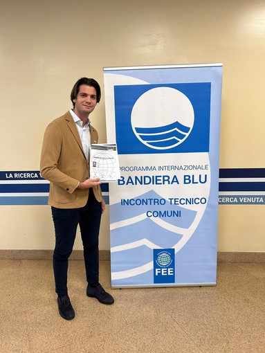 Sanremo, Il consigliere Bestagno a Roma per la Bandiera blu 2025: “Occasione per potenziare  il percorso intrapreso”