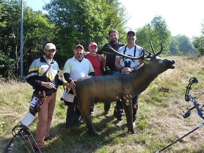 Tiro con l'arco: buona prova degli arcieri ventimigliesi nei Campionati Italiani 3D