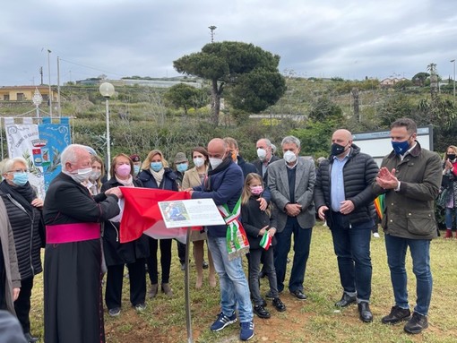 Santo Stefano al Mare, i giardini del belvedere intitolati alla memoria di suor Giacoma Coltrini: la sua vita rivolta ai bimbi e agli anziani (foto)