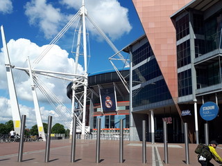 Lo stadio di Cardiff