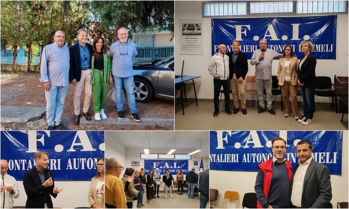 Ventimiglia, il Fai consegna i diplomi di lingua francese ai lavoratori frontalieri (Foto e video)