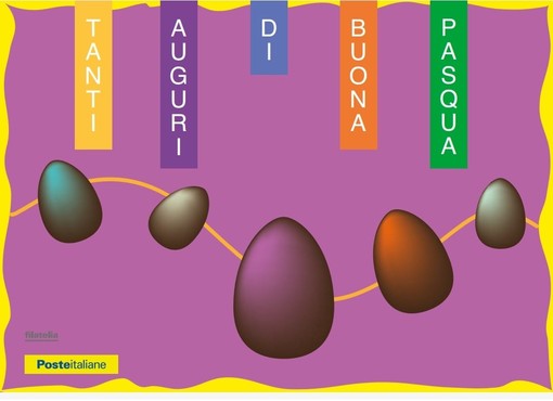 Arriva la cartolina di Pasqua realizzata da Poste italiane: si può acquistare a Imperia, Siano Marina e Sanremo