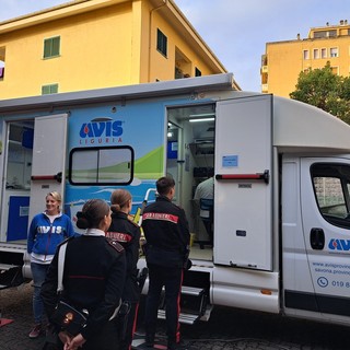 Carabinieri e Avis: continua la collaborazione per la donazione di sangue a Imperia (Foto)