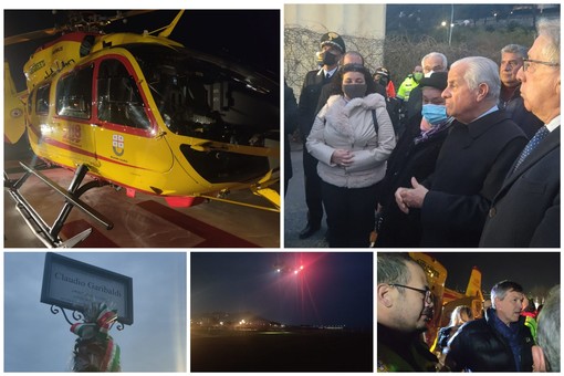 Imperia, l'elisoccorso notturno è realtà grazie alla sinergia tra Asl 1 e Comune: &quot;Fondamentale per tutelare la vita dei cittadini&quot; (foto e video)