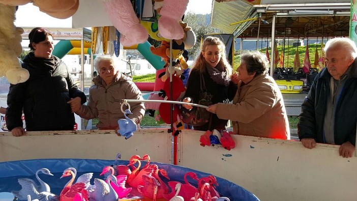 Vallecrosia: alla Residenza protetta per anziani Casa Rachele, tutti al Luna Park