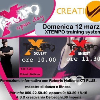 Imperia: questa domenica alla palestra Creativa Open Day XTEMPO con i programmi di XTEMPO Training System